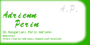 adrienn perin business card